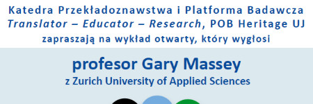 Zaproszenie na wykład otwarty, który wygłosi prof. Gary Massey