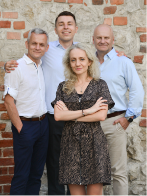 Grzegorz Kata, Monika Zabrocka, Michał Koziol, Wiesław Poleszak